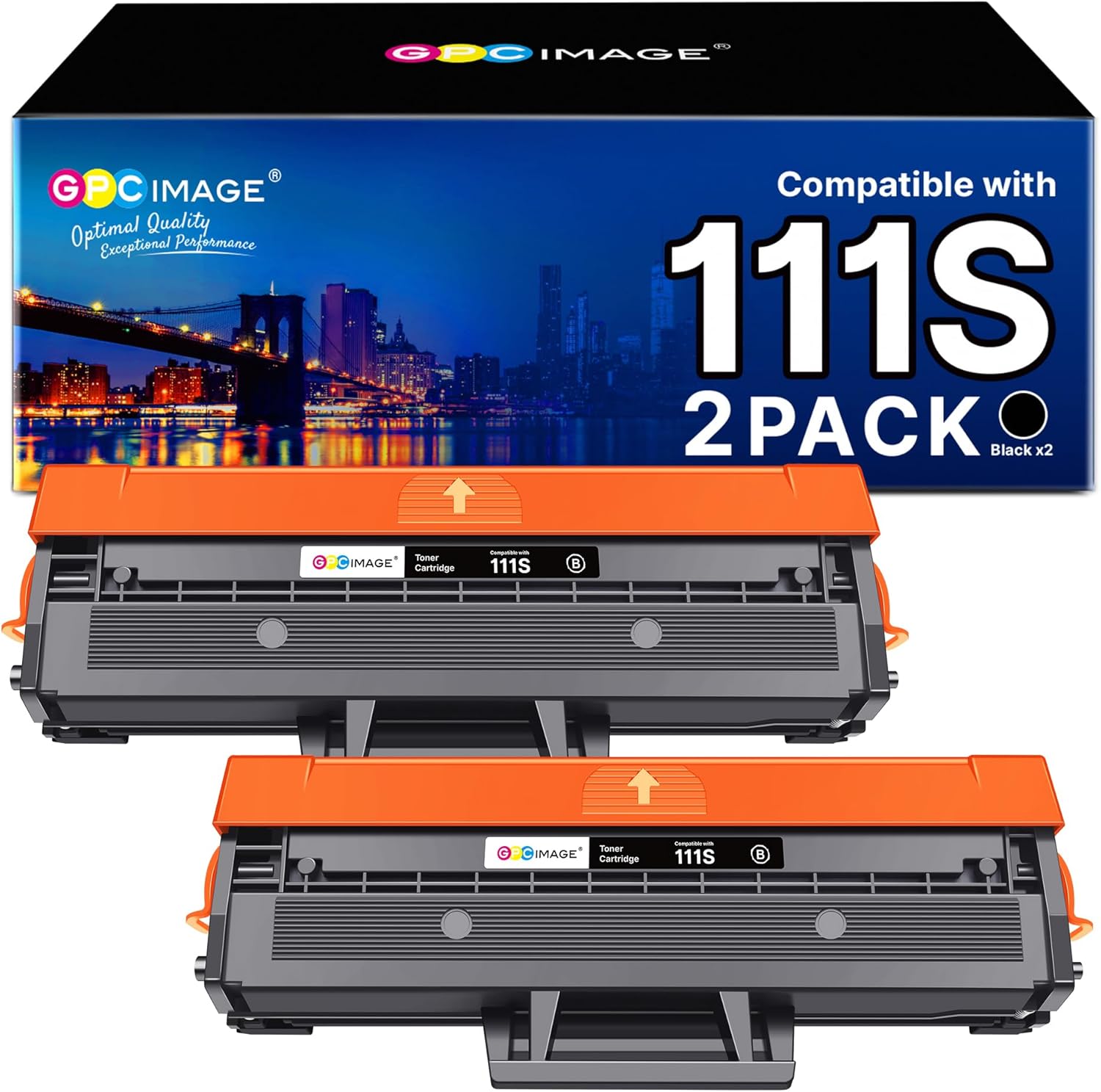 Detalle de GPC Image Compatible MLT‑D111L Black 2-Pack 🖨
