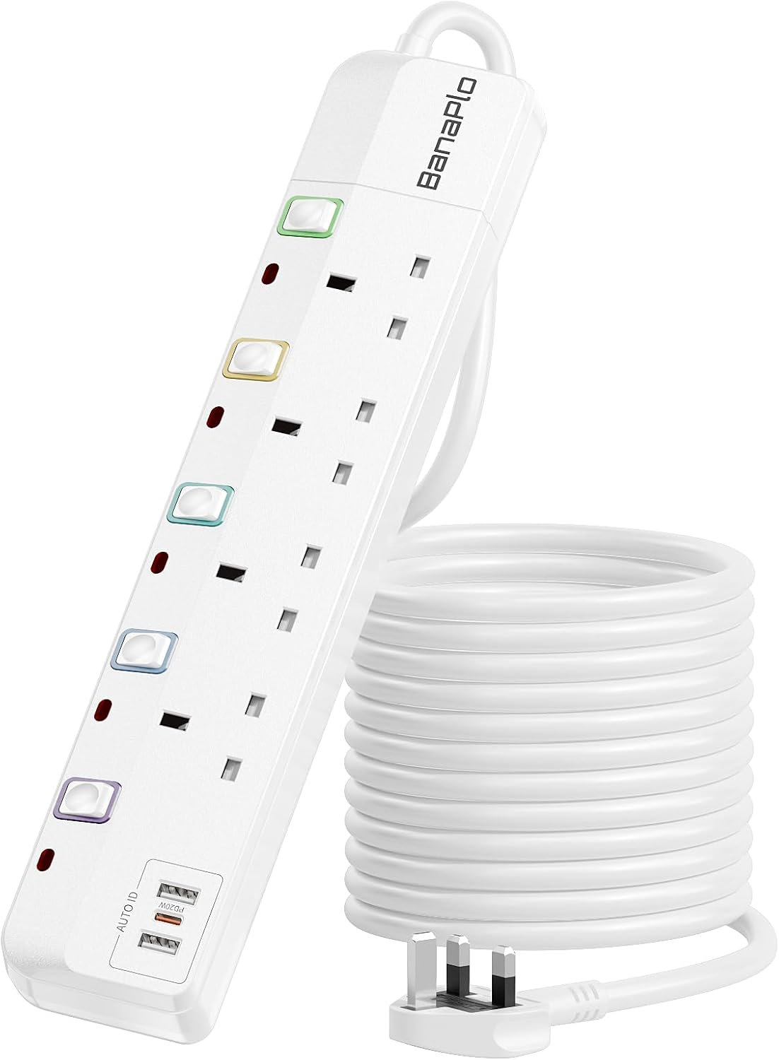 Thumbnail 6 de Banaplo 7-in-1 Extension Lead USB