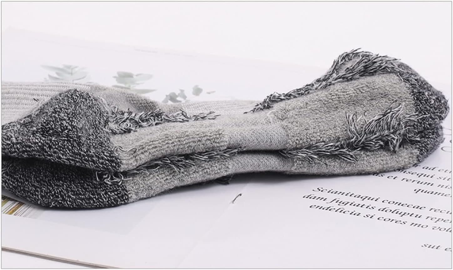 Thumbnail 4 de 6 Pairs Men's Cotton Crew Socks