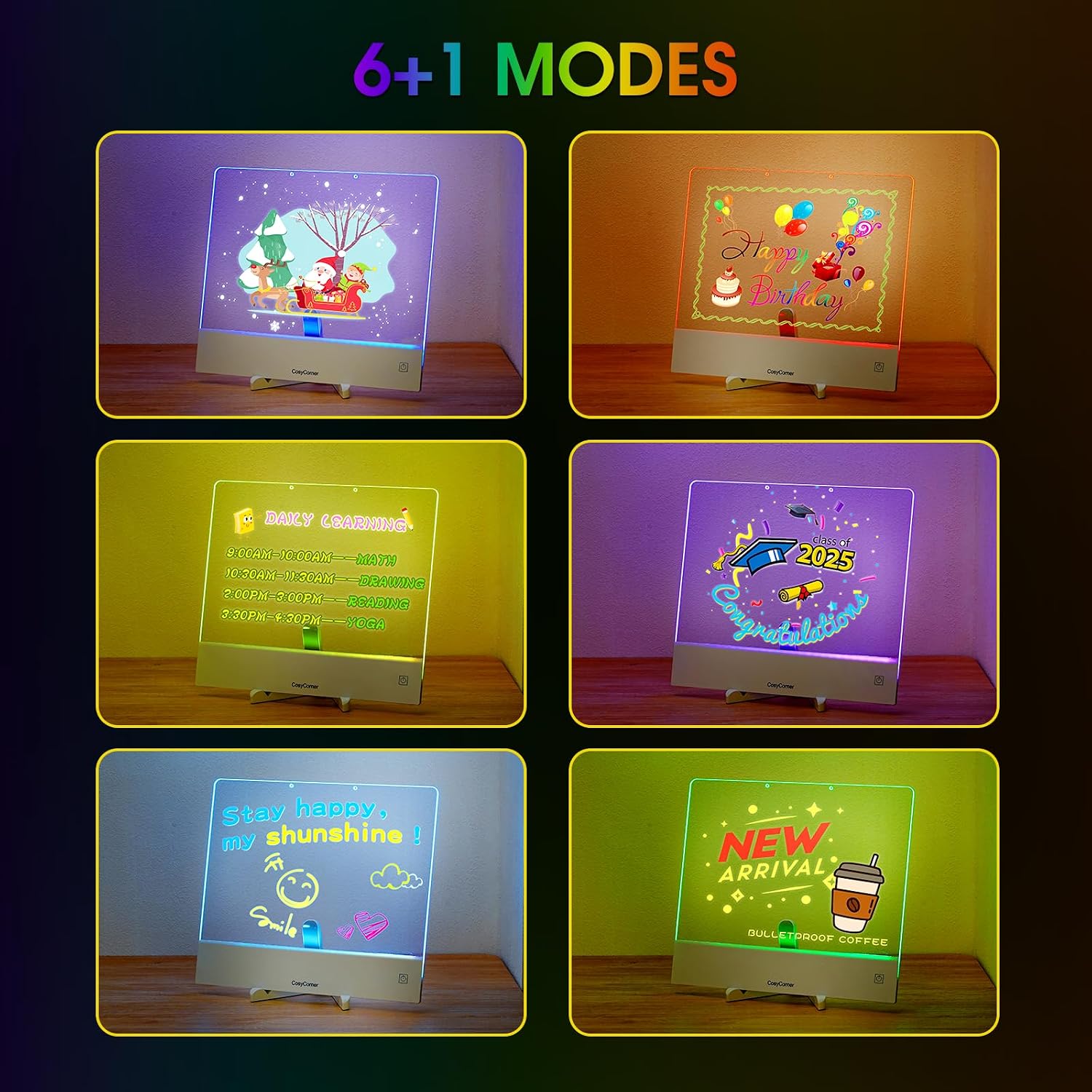 Thumbnail 2 de LED Drawing Board for Kids