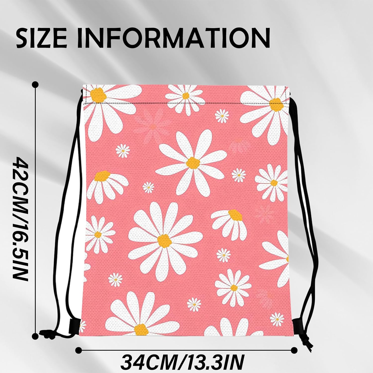 Thumbnail 1 de BHAHB Drawstring Backpack: Waterproof 13x17in String Bag for Beach, Swim and Travel