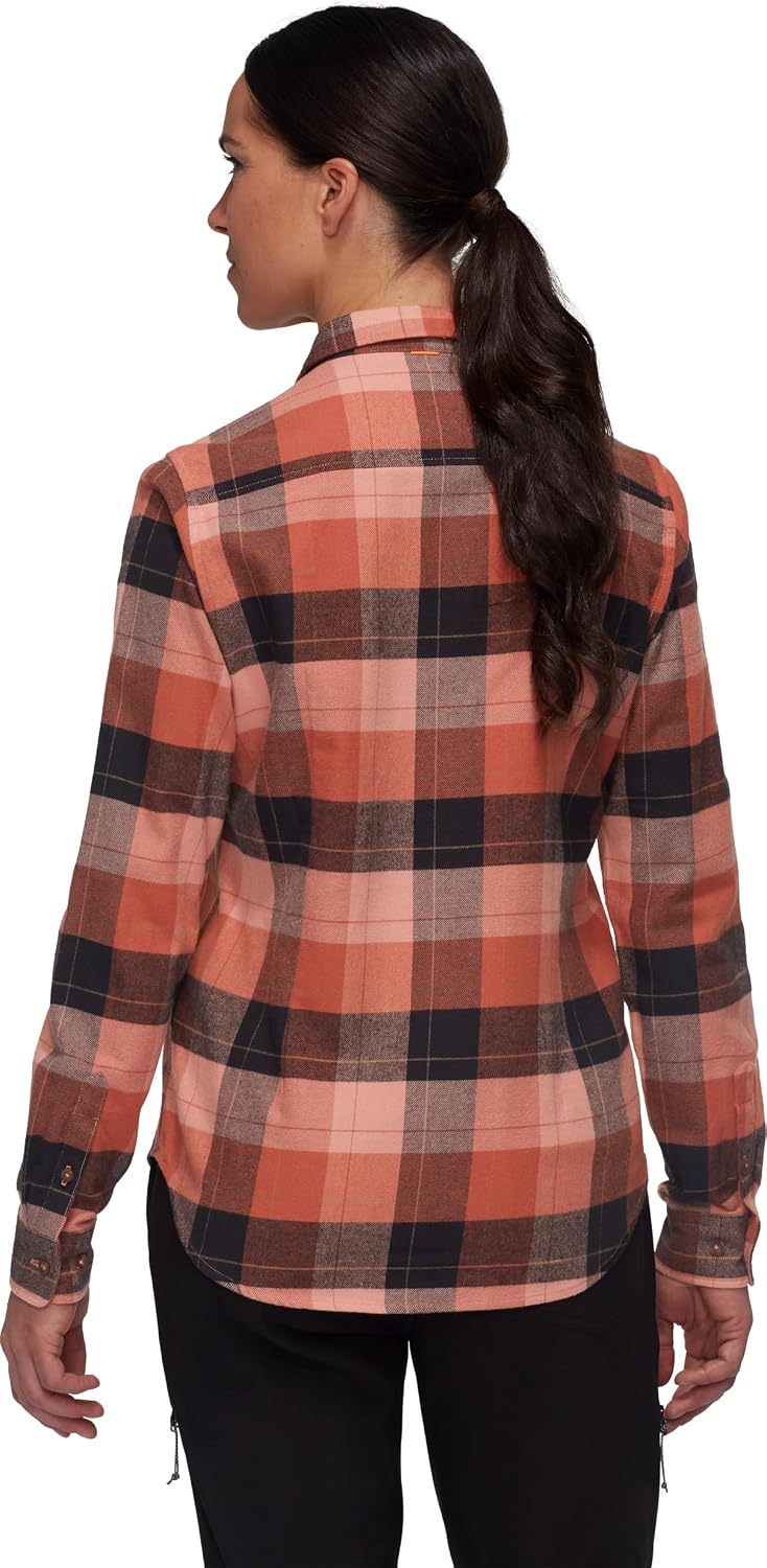 Detalle de Mammut Trovat Longsleeve Shirt Women – Maglia termica comoda e versatile