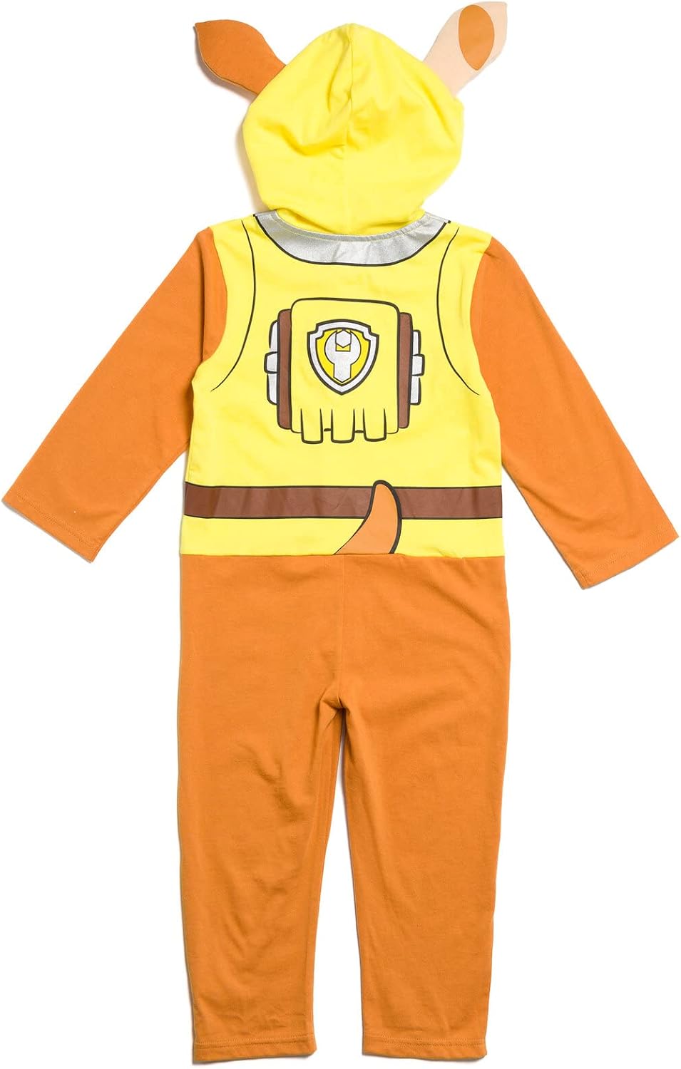 Thumbnail 3 de Paw Patrol Rubble Zip-Up Cosplay Coverall, Infant to Big Kid