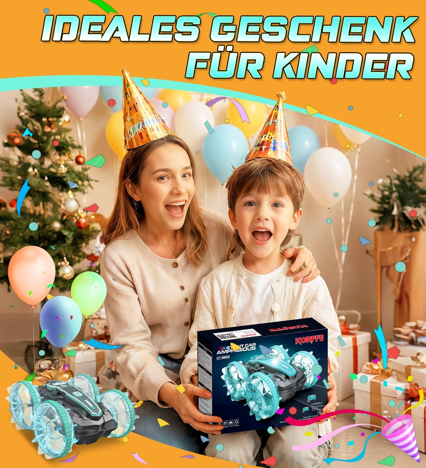 Thumbnail 5 de Korffe Amphibienfahrzeug RC Auto
