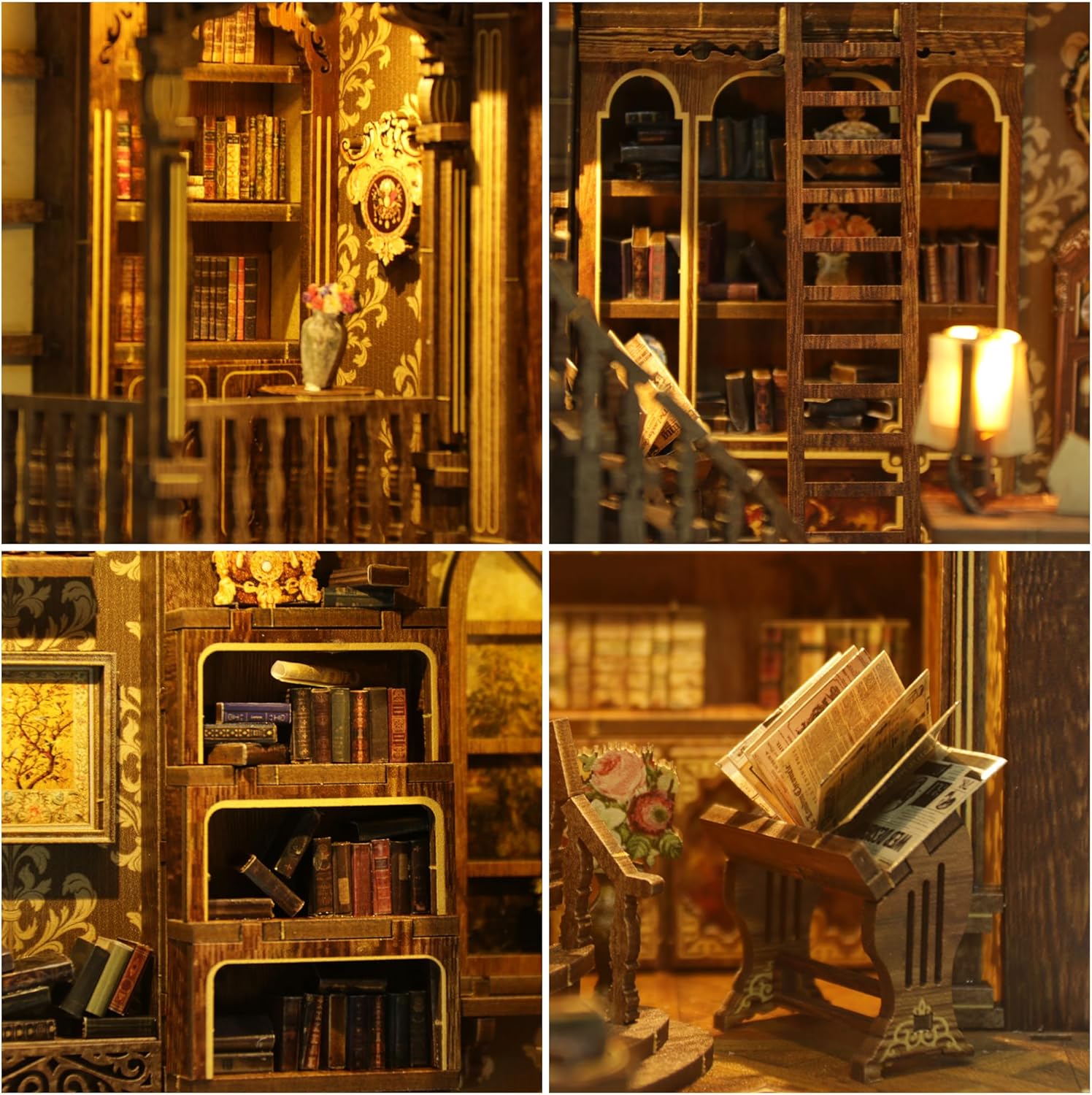 Thumbnail 4 de CRIOLPO Book Nook Kit Buchstütze