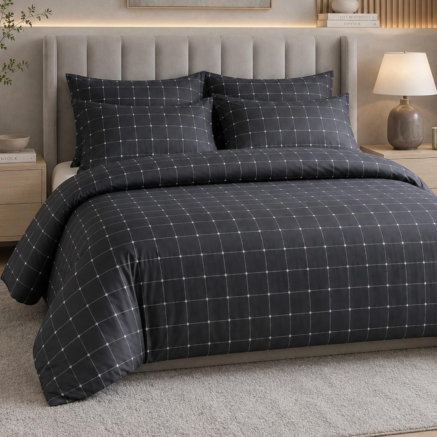 Detalle de Lazzaro Double Duvet Set 200 x 200 cm