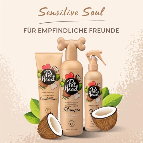 Thumbnail 6 de Pet Head Sensitive Soul Fellspray für Hunde – Kokosduft, pH-neutral, vegan & tierversuchsfrei, 300 ml