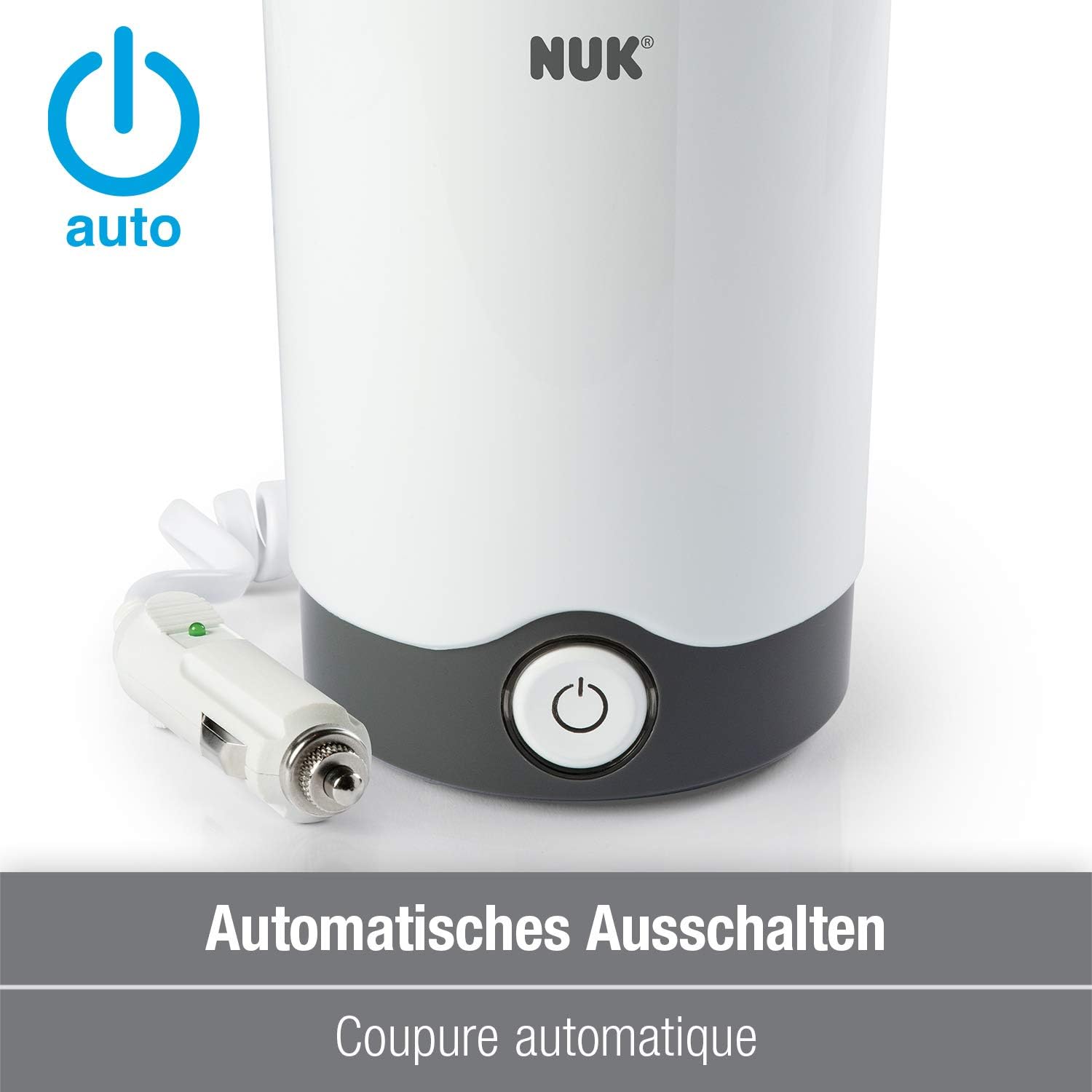 Detalle de Nuk 10256404 calentador biberones 90 s