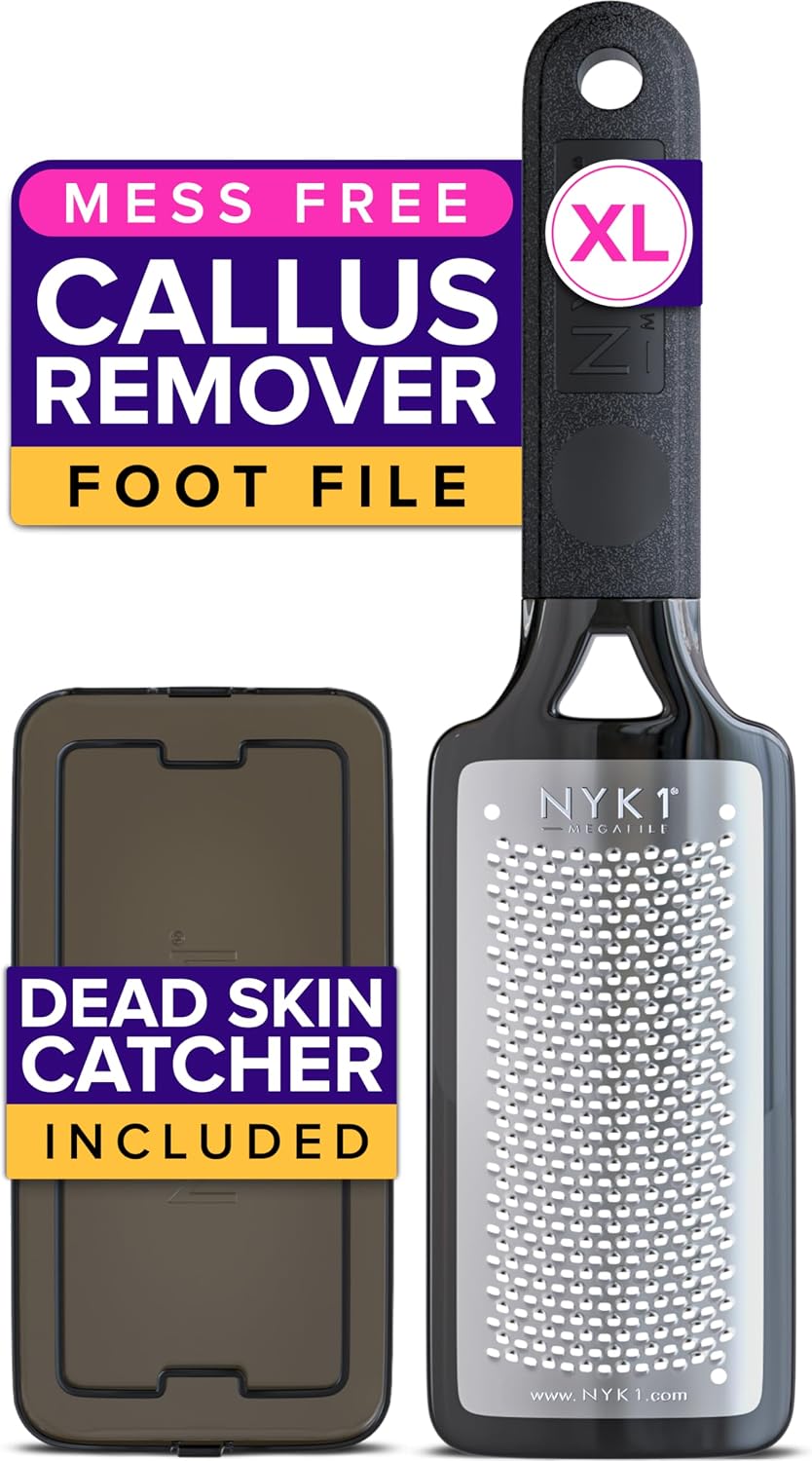 Detalle de NYK1 MEGAFILE Rustproof Foot File XL for Hard Skin 🦶