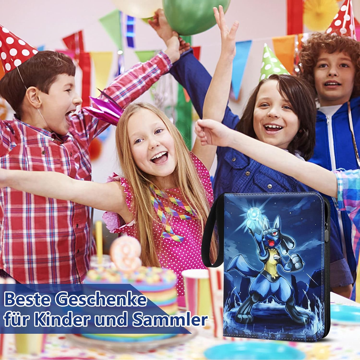 Thumbnail 6 de Sammelalbum für Pokemon Karten – 50 Seiten, 900 Taschen, wasserdicht & tragbar