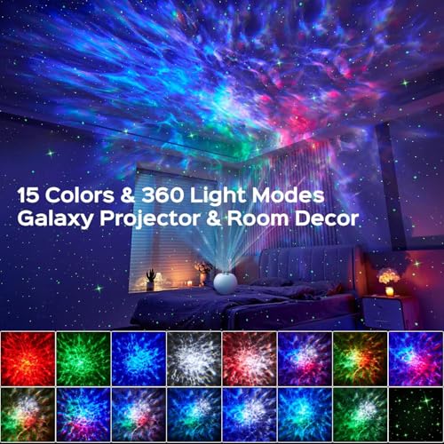 Detalle 2 de One Fire Veilleuse Enfant Bébé 4 en 1 : projecteur galaxie, bruit blanc, Bluetooth et déco de chambre