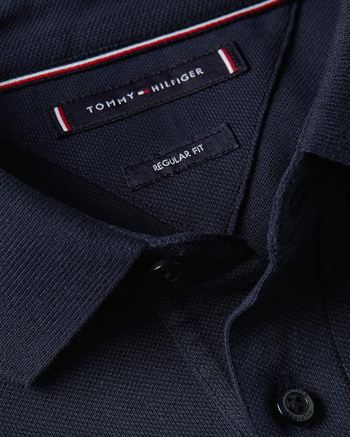 Thumbnail 6 de Tommy Hilfiger Polo negro XL algodón 96%