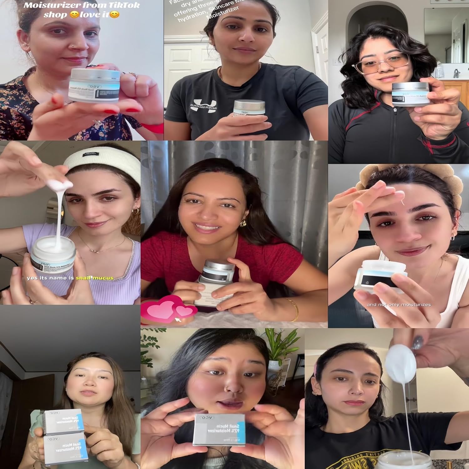 Detalle de VGO Snail Mucin Moisturizer 92%