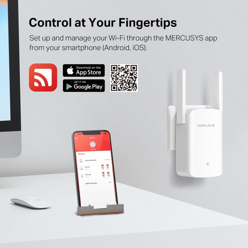 Thumbnail 6 de MERCUSYS ME60X AX1500 WiFi extender