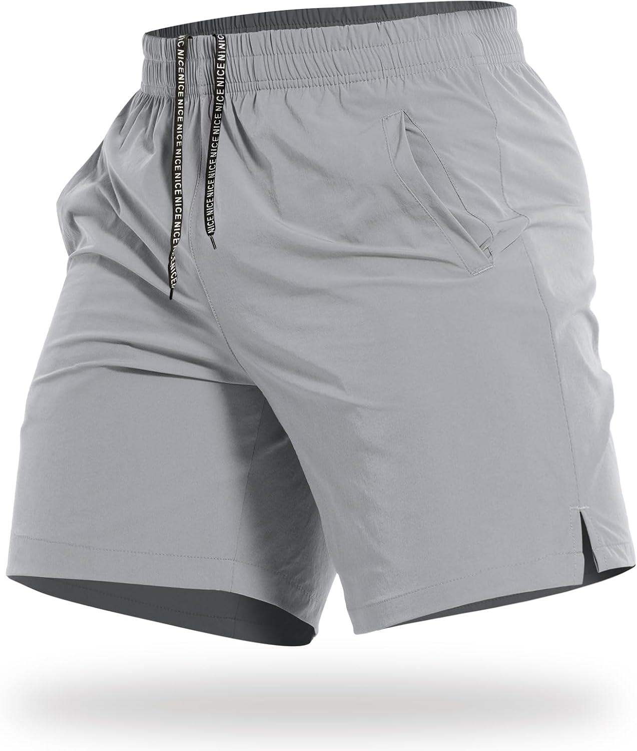 Thumbnail 6 de CANGHPGIN Men's Workout Athletic Shorts 5 Inch Inseam with Multiple Pockets and Quick-Dry Nylon