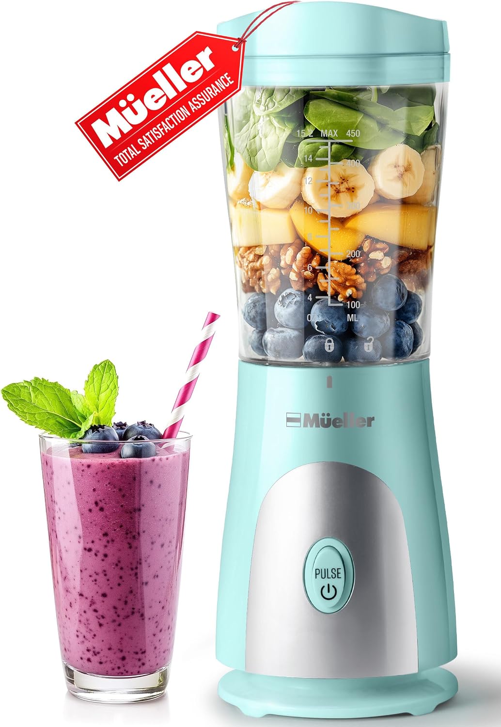 Detalle de Mueller Personal Blender, 15 oz