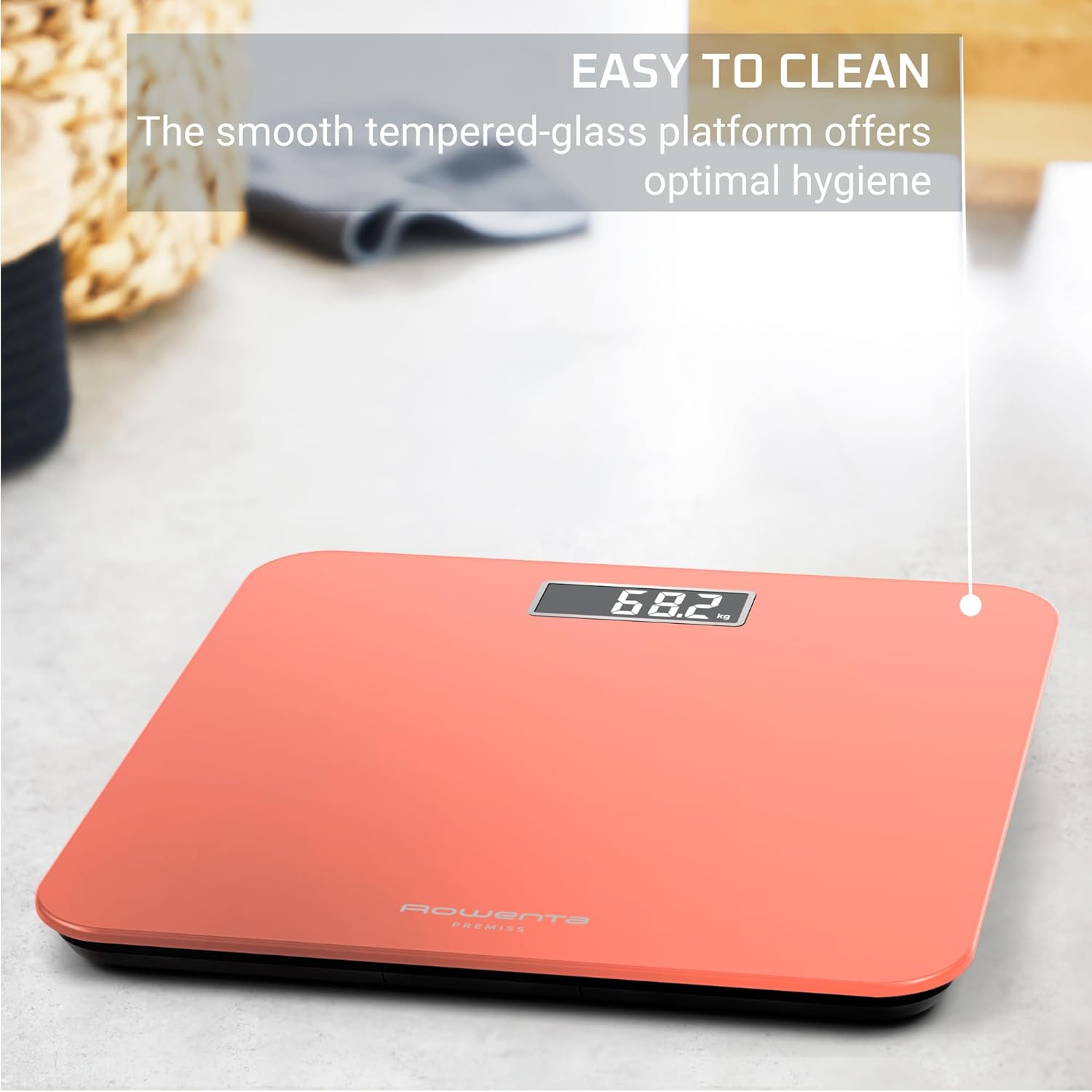 Thumbnail 6 de Rowenta Premiss 2.0: Bilancia da Bagno con Display LCD e Design Moderno (160 kg)