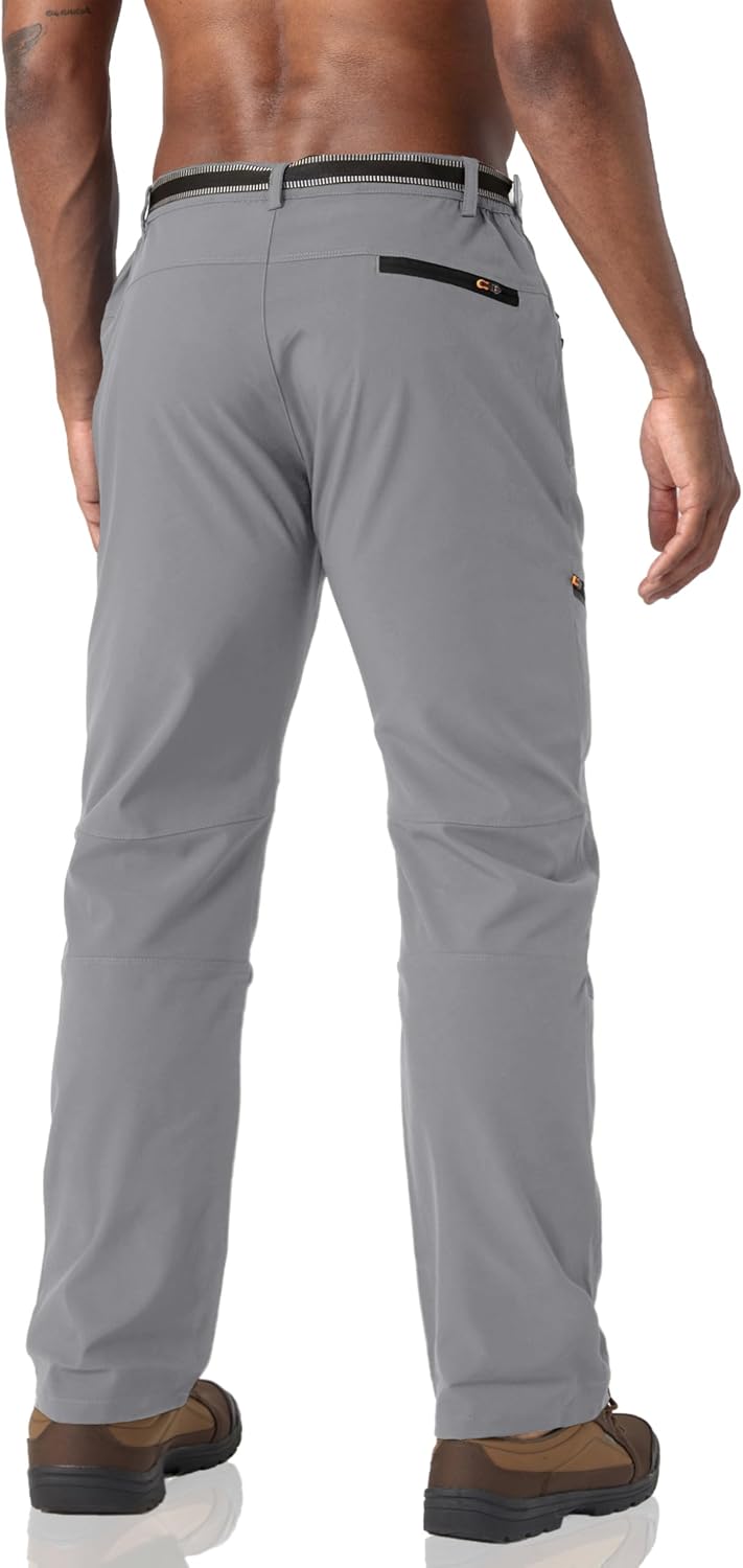 Detalle 2 de MAGCOMSEN MCS966-110 Men's Fleece-Lined Winter Pants, Water-Resistant, 4 Zip Pockets