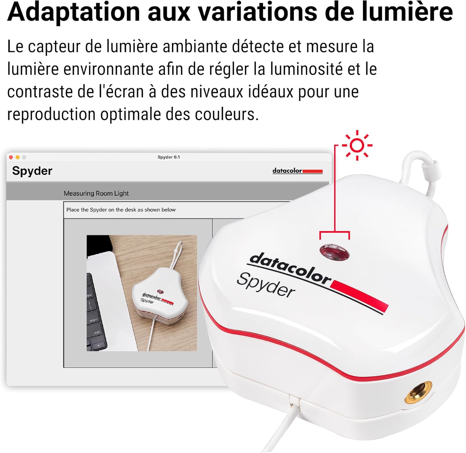 Thumbnail 4 de Datacolor Spyder – Calibrateur d’écran pour designers, photographes et créateurs de contenu