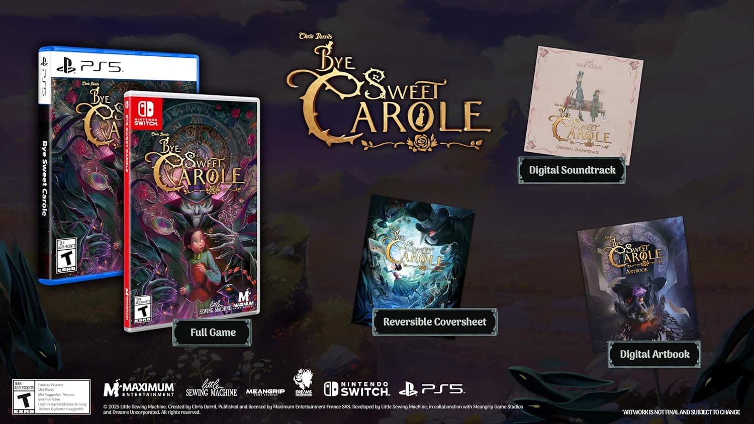 Detalle 2 de Bye Sweet Carole Nintendo Switch