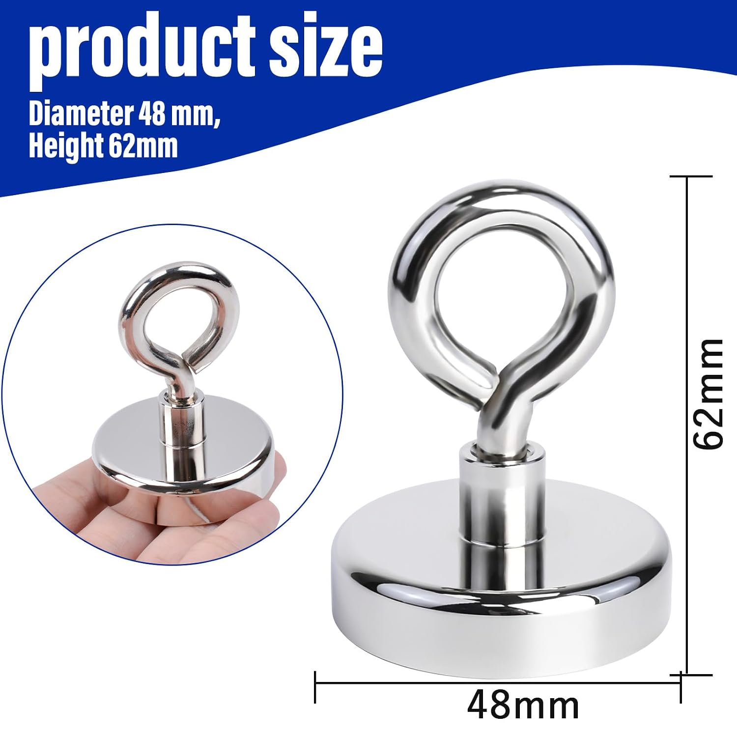 Detalle 2 de Fishing Magnet 1.89-Inch
