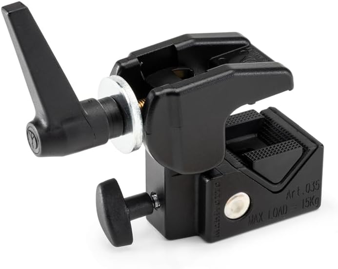 Detalle de マンフロット 035 スーパークランプ JP A00003BMS|13〜55mm対応・最大荷重15kg