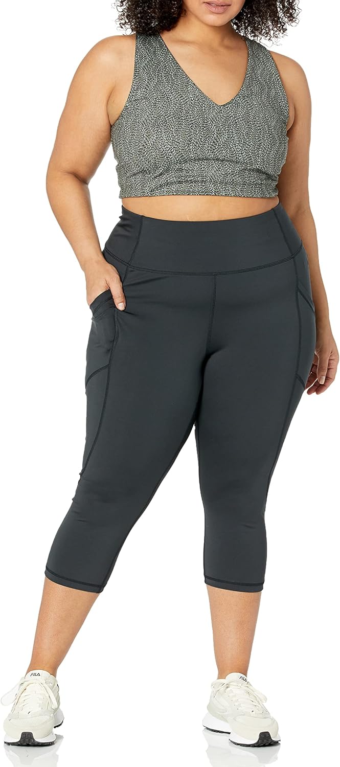 Thumbnail 6 de Amazon Essentials Women's High Waisted Active Sculpt Capri Leggings with Pockets
