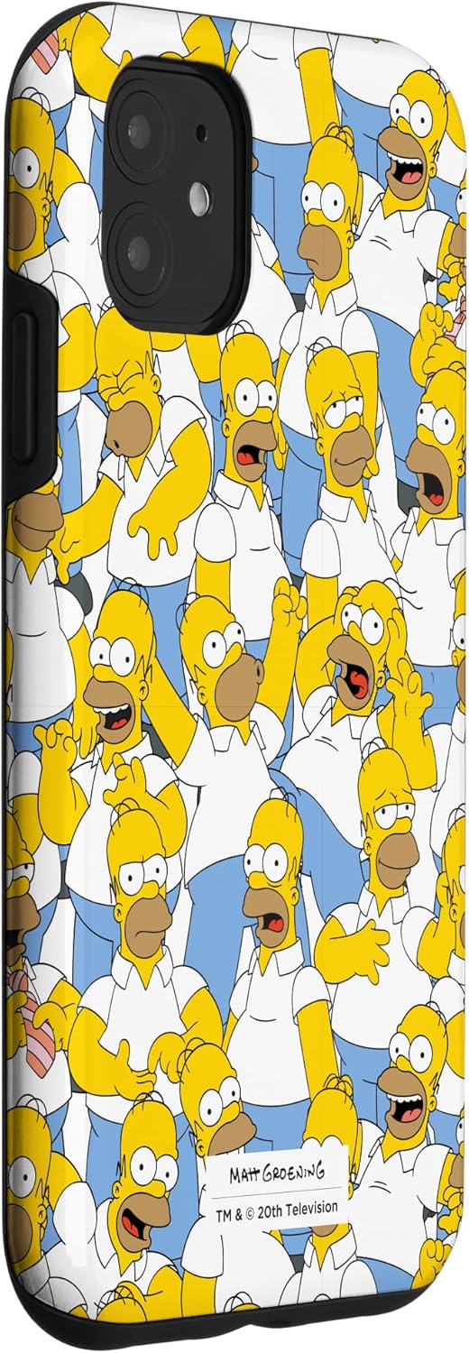 Thumbnail 2 de Coque iPhone 11 officielle Les Simpsons – Homer Simpson (en deux parties, polycarbonate + TPU)