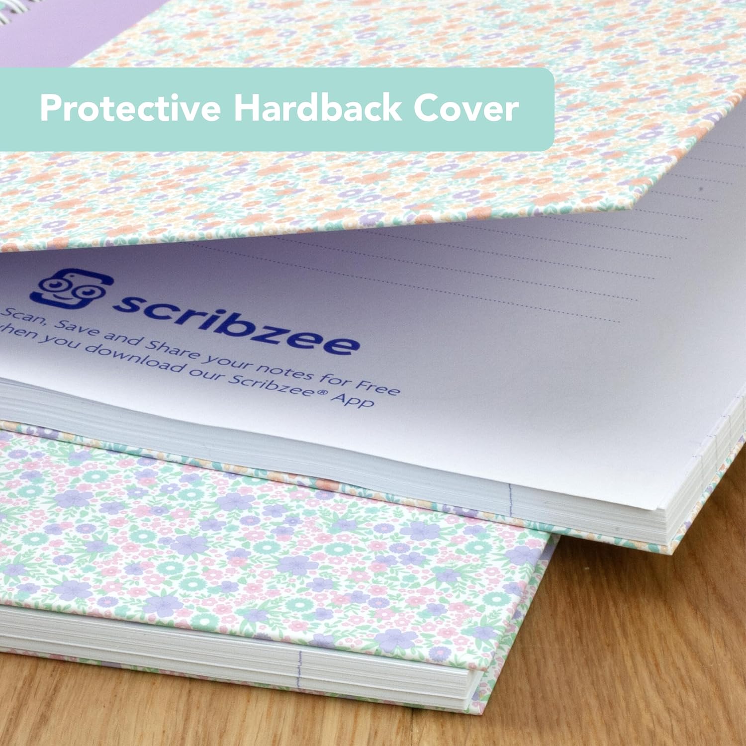 Thumbnail 2 de Oxford A4 Liberty Notebooks 140-page twin pack