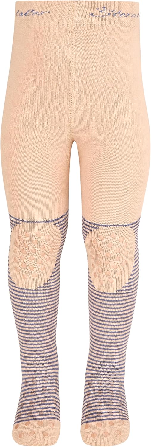 Detalle 2 de Sterntaler Krabbelstrumpfhose Kroko – besonders weiche Baby- und Kinderstrumpfhose mit ABS-Noppen