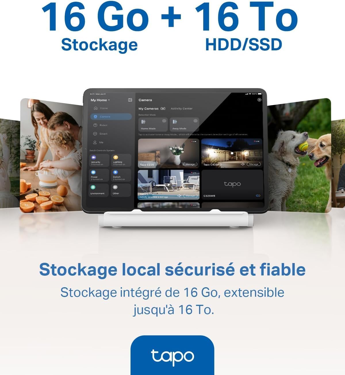 Detalle 2 de Tapo H500 Hub intelligent 16 Go đźŹ