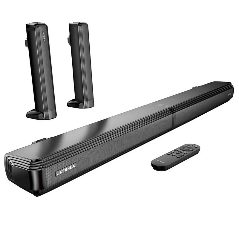 Detalle de Ultimea Apollo S40 barra de sonido 2.2 canales desmontable