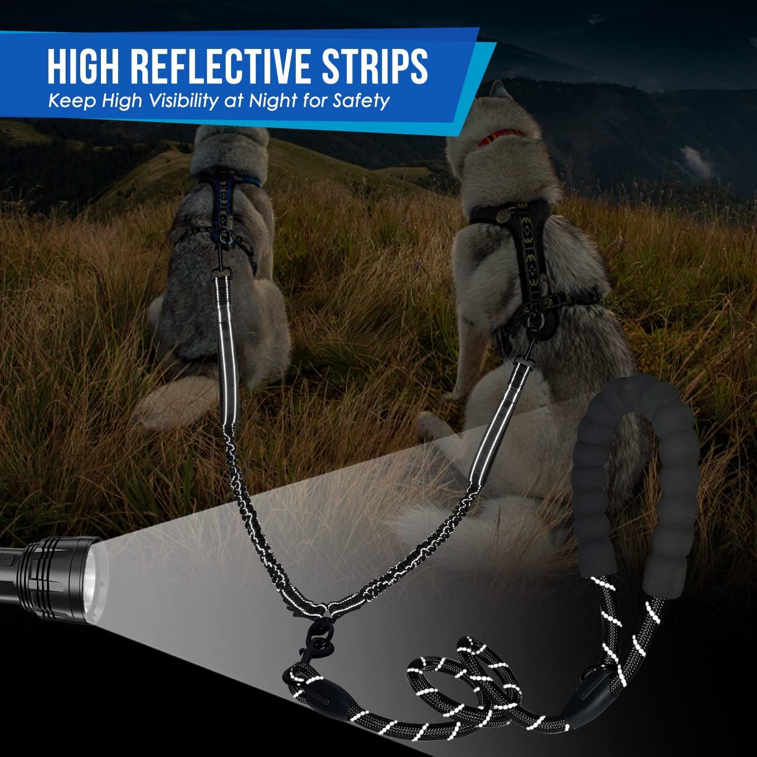 Thumbnail 5 de Eyein Double Dog Lead No Tangle 90 cm