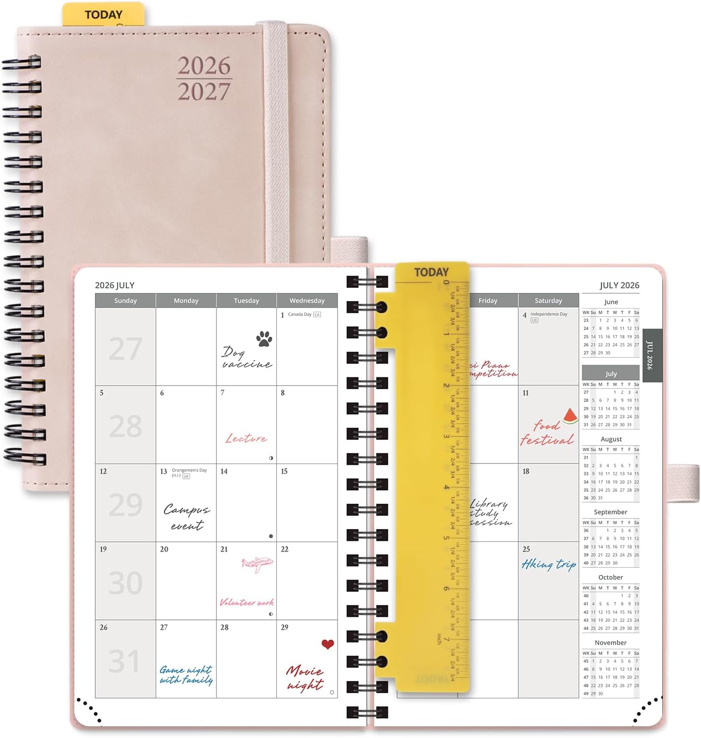 Detalle de POPRUN Monthly Planner, 18-Month