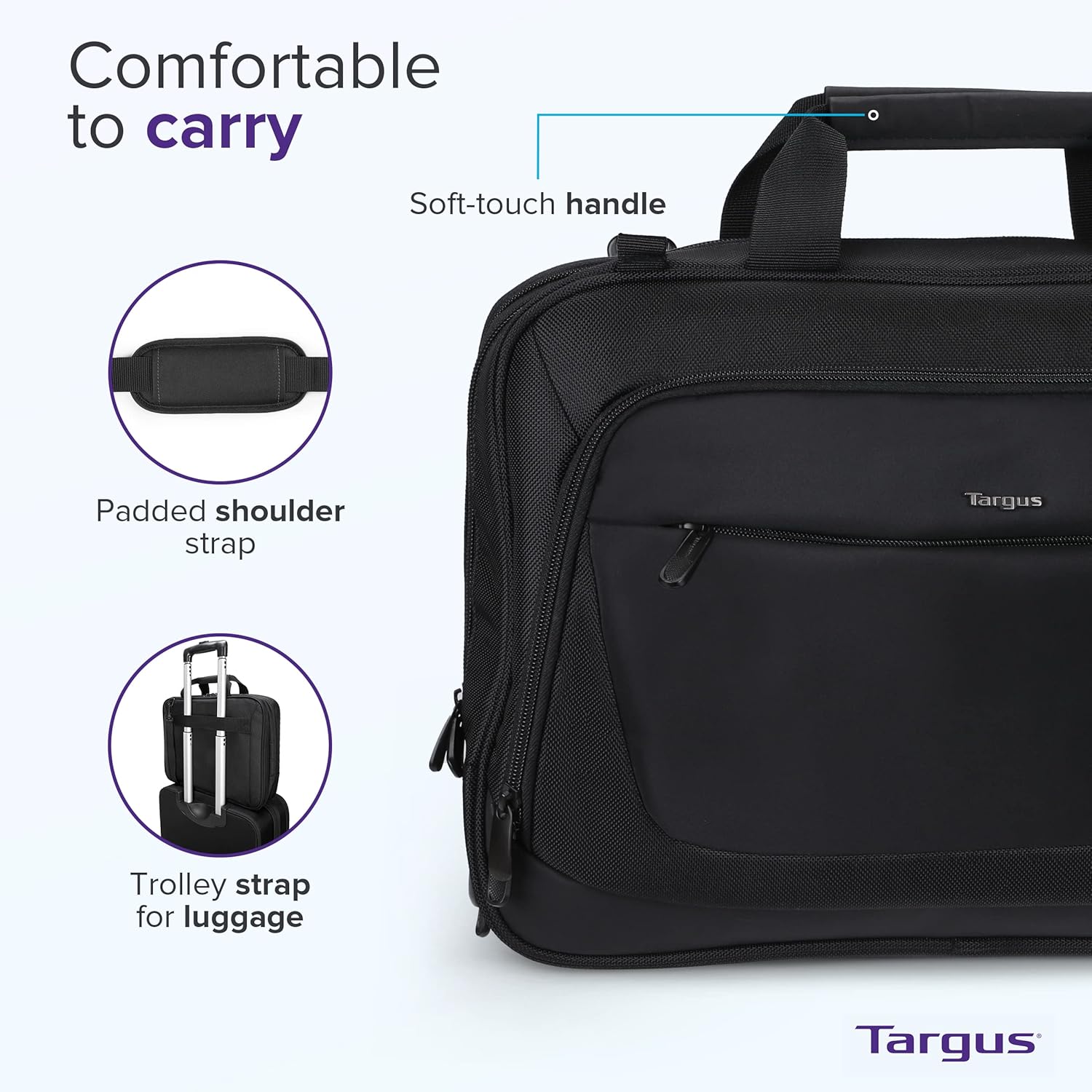 Thumbnail 4 de Targus CityLite Briefcase for 15.6-inch Laptop 💼