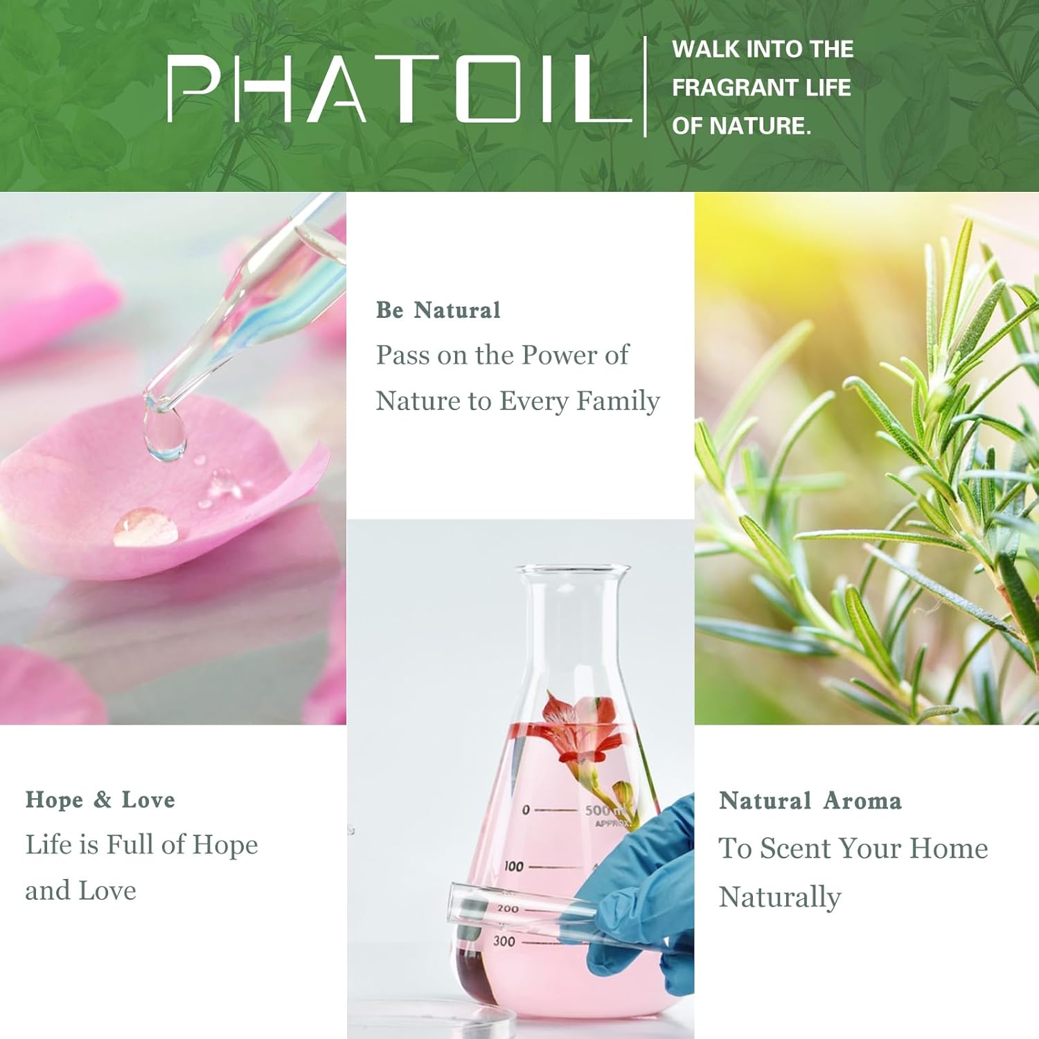 Thumbnail 6 de PHATOIL Lemongrass Essential Oil 100 ml for aromatherapy 🕯