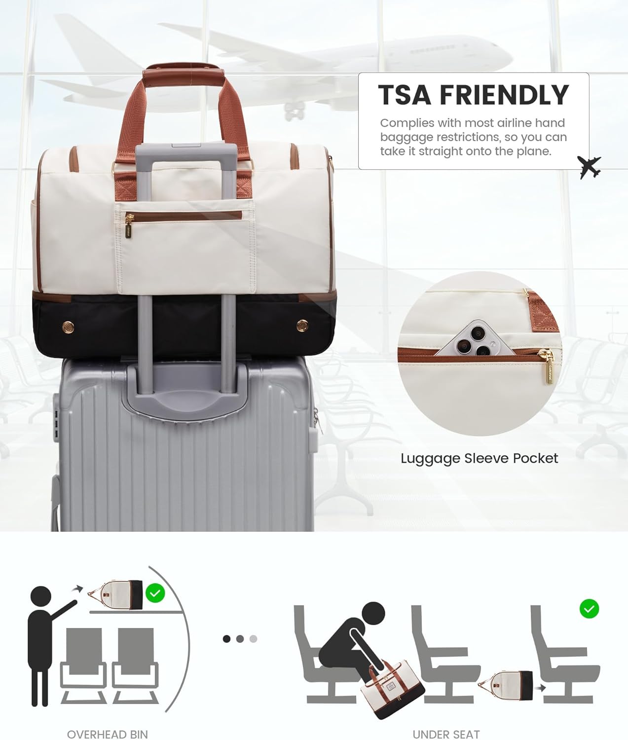 Thumbnail 6 de LOVEVOOK Weekender Reisetasche 37L