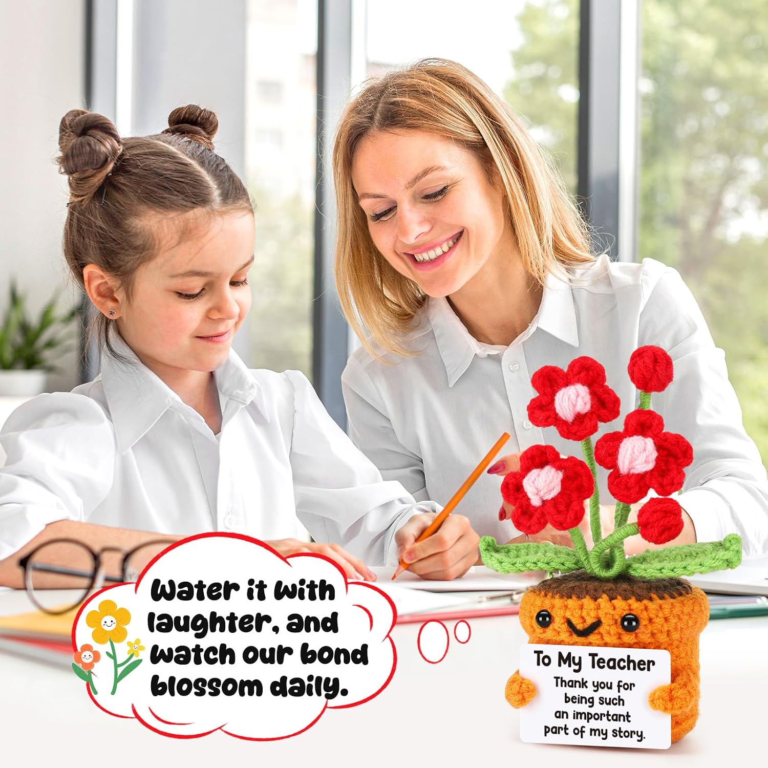 Thumbnail 3 de Teacher Appreciation Handmade Desk Decor for Teachers