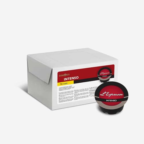 Imagen de Gimoka Espresso Intenso Intensity 12/13 – Capsule compatibili Lavazza A Modo Mio, 70 pezzi en OfertitasTOP