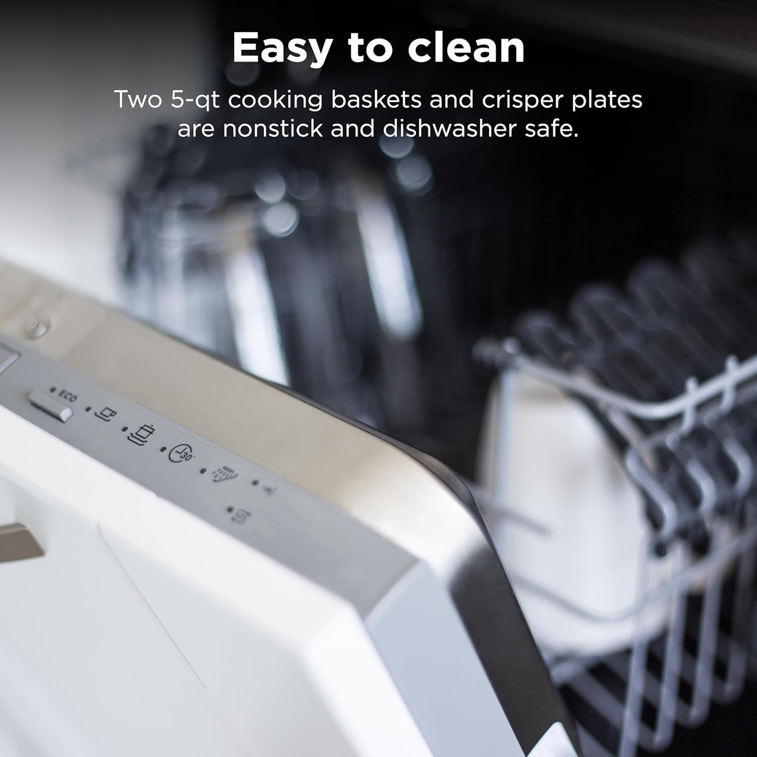 Thumbnail 5 de Ninja Foodi DZ550 DualZone air fryer with smart cooking thermometer (6-in-1) — 10-qt XL, Black