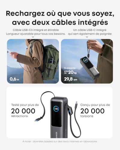 Thumbnail 2 de Anker Batterie Externe 25 000 mAh 165 W pour Ordinateurs Portables