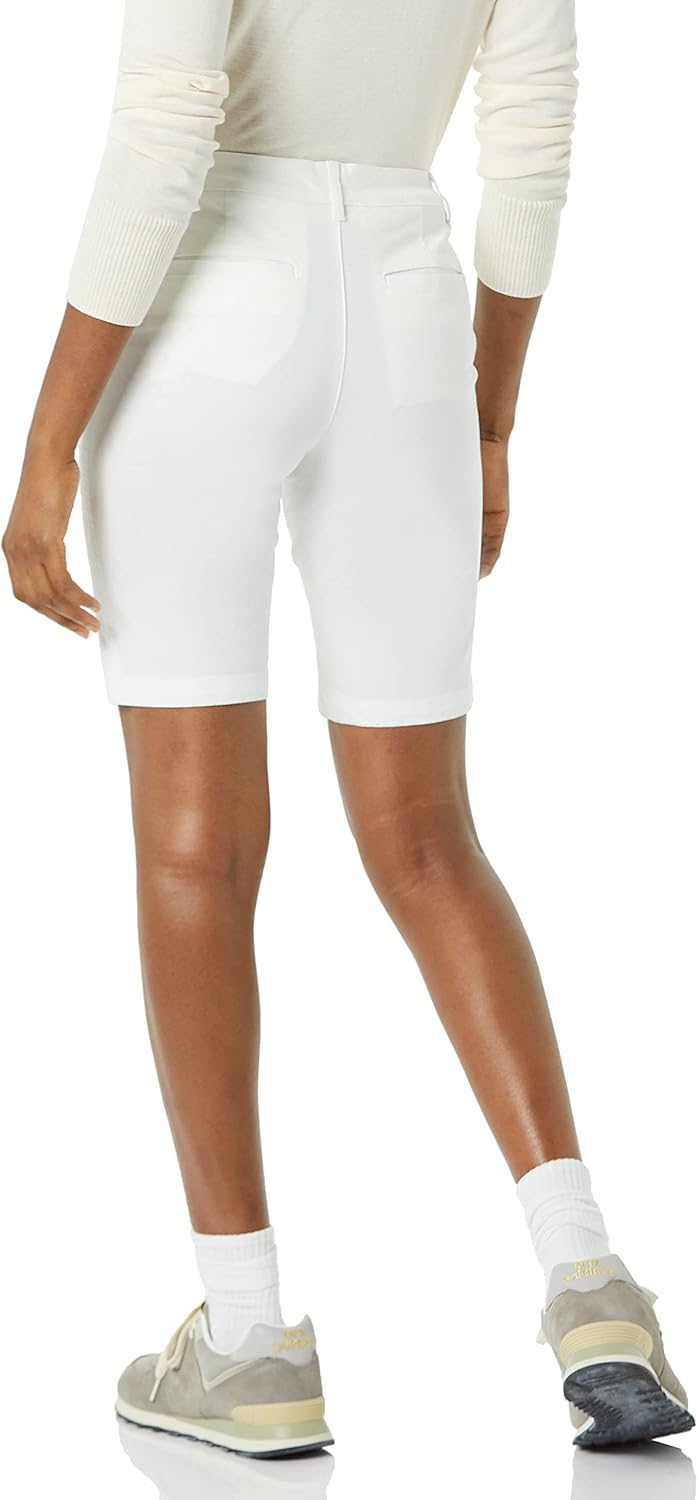 Thumbnail 1 de Amazon Essentials Women's Mid-Rise Slim-Fit 10" Bermuda Chino Shorts