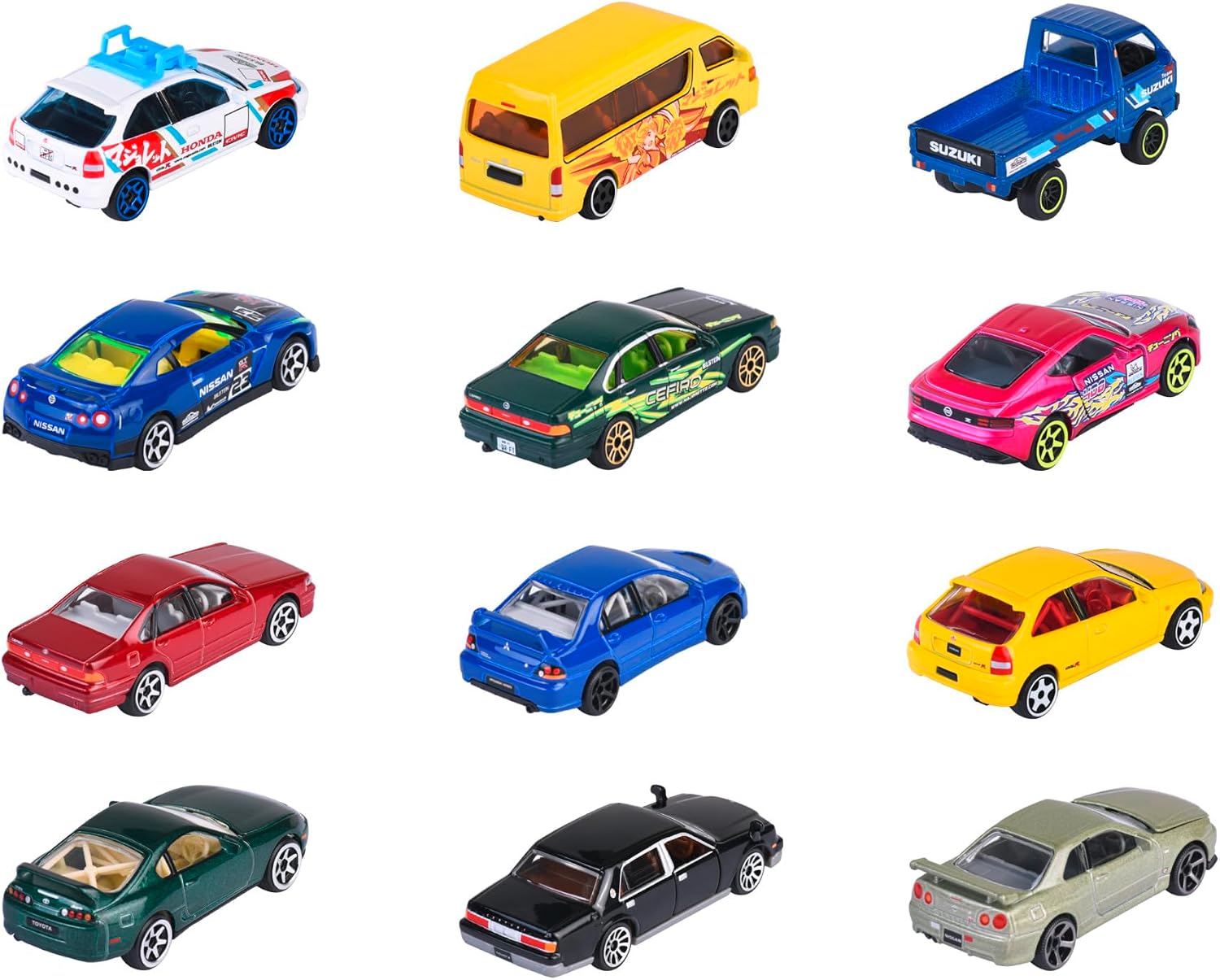Detalle 2 de Majorette Bonus-Auto-Set Japan Series 5er Pack