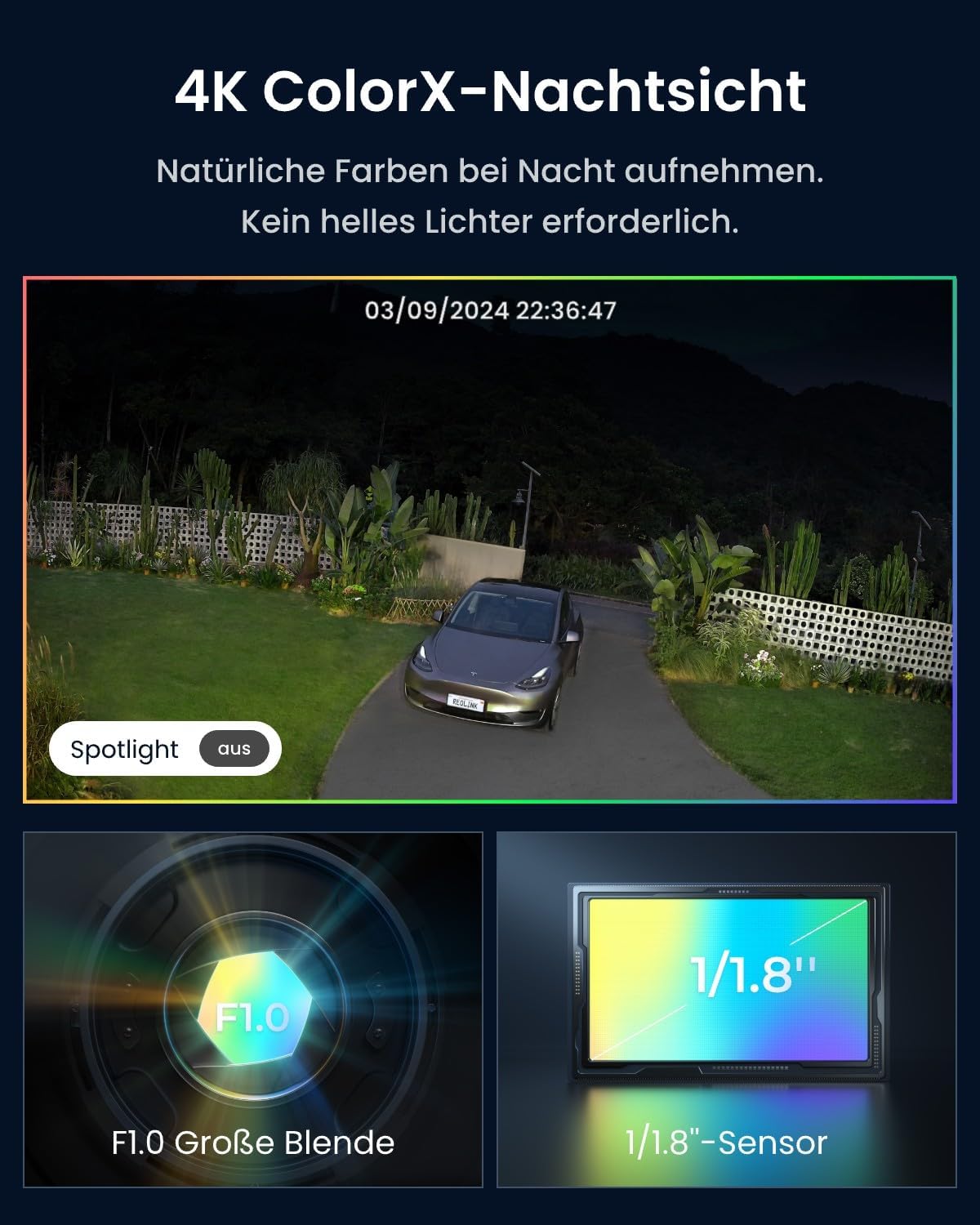Thumbnail 6 de Reolink Altas PT Ultra 4K Überwachungskamera