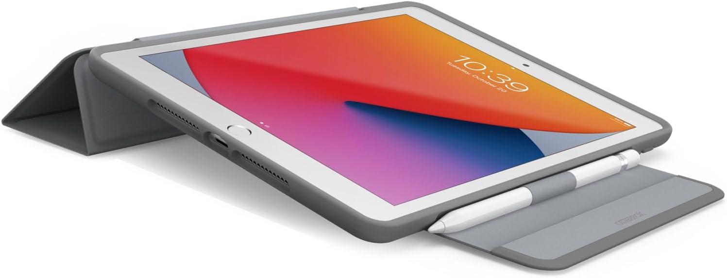 Thumbnail 5 de OtterBox Folio Hülle für iPad 9. Gen, Grau