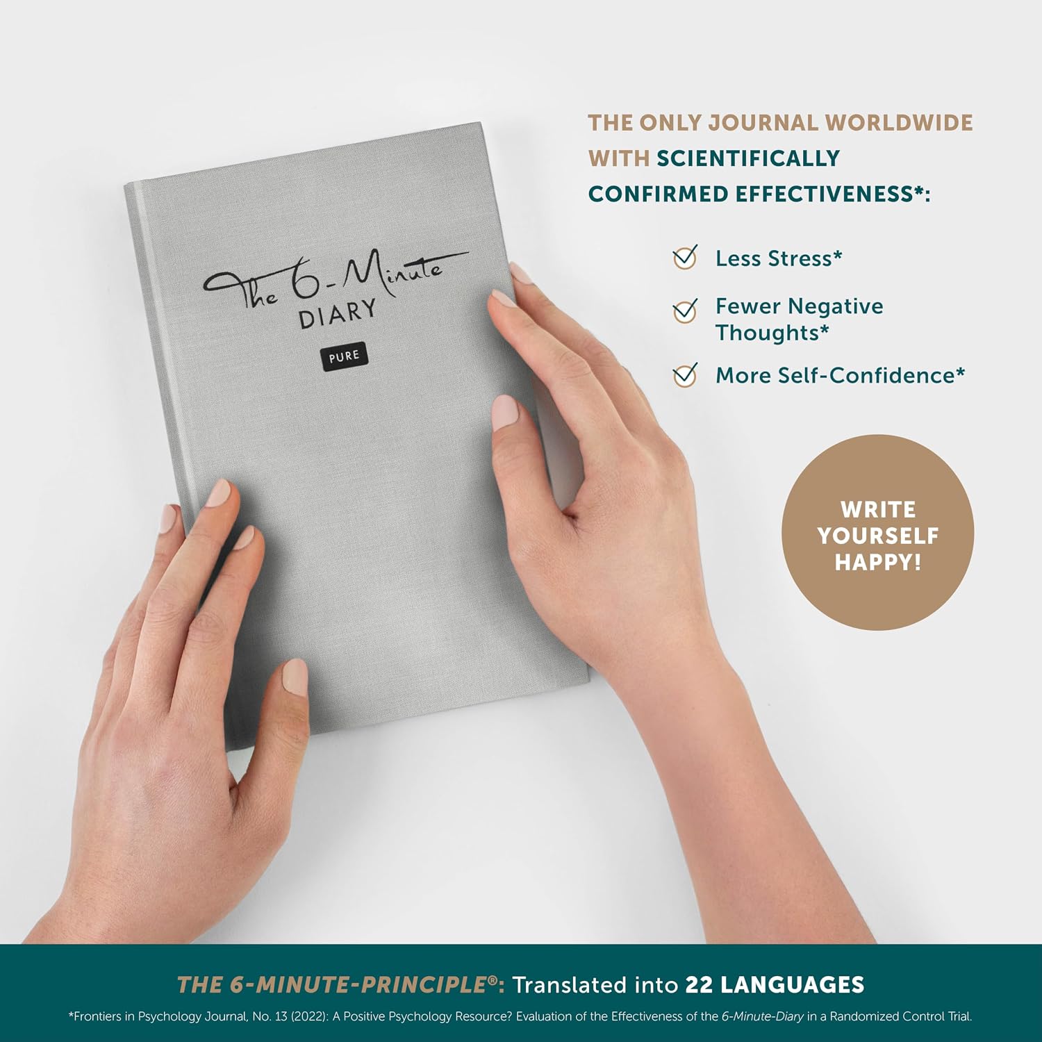 Detalle 2 de 6-Minute Diary Pure Gratitude Journal