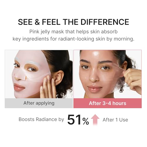 Detalle de medicube Jelly Gel Mask with Salmon DNA PDRN Pink Collagen: prova di Glow e idratazione profonda
