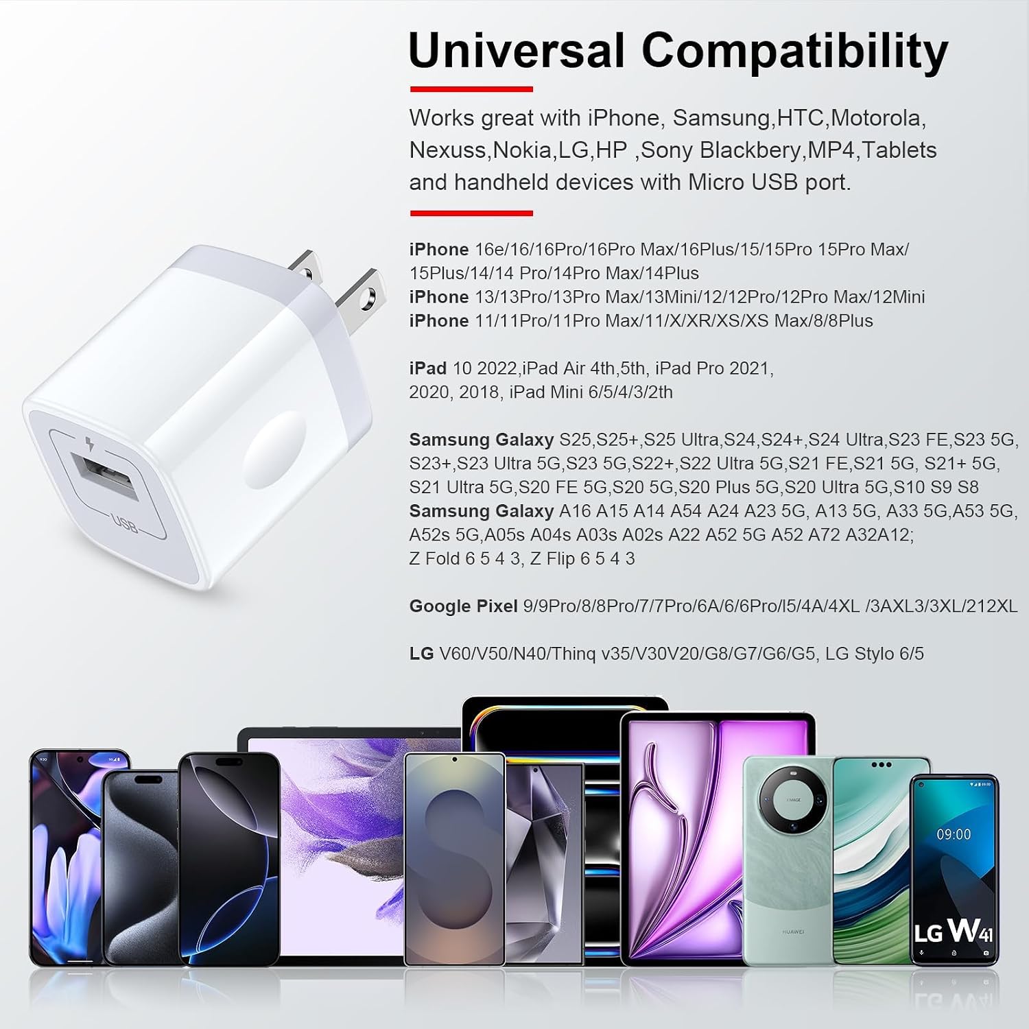 Detalle 2 de Sicodo Charger Block 4-Pack USB for iPhone