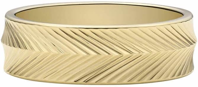 Thumbnail 3 de FOSSIL — Bagues en acier inoxydable doré pour femme, taille 17