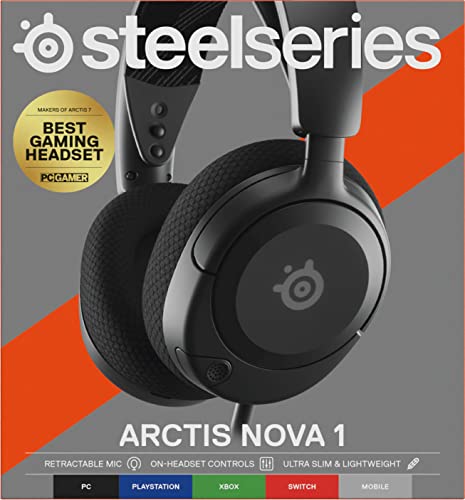 Thumbnail 15 de SteelSeries Arctis Nova 1 — Casque de jeu multi‑système et son 360°